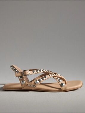 Anthropologie Jeffrey Campbell Xanthe Studded Sandals New!
